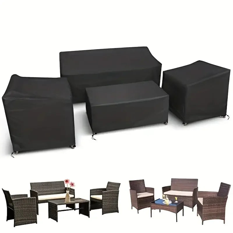 Heavy-Duty Outdoor Patio Furniture Cover Set